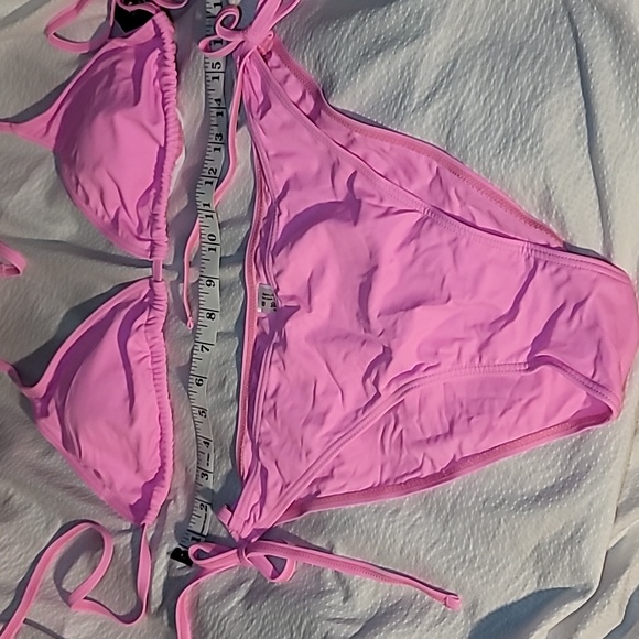 NWT SEXY classic side tie halter tie back padded slide cup bikini timele… - Picture 8 of 12